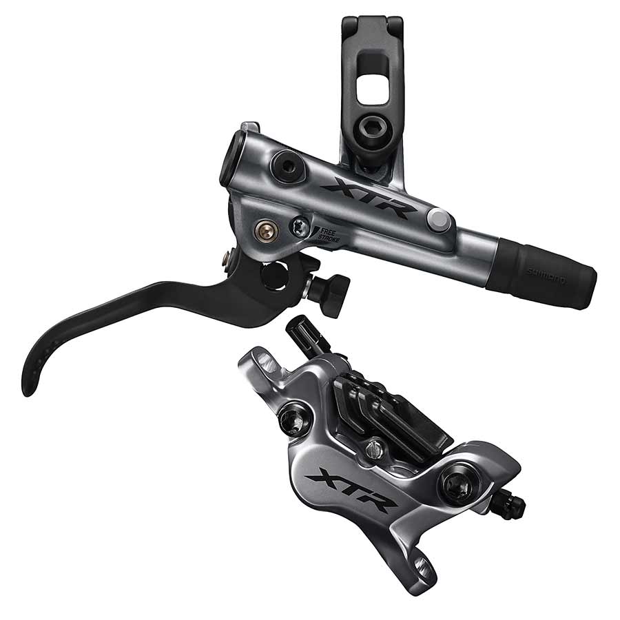 Shimano, XTR BL/BR-M9120, MTB Hydraulic Disc Brake, Front, Post mount, Disc: Not included, 385g, Black, Kit