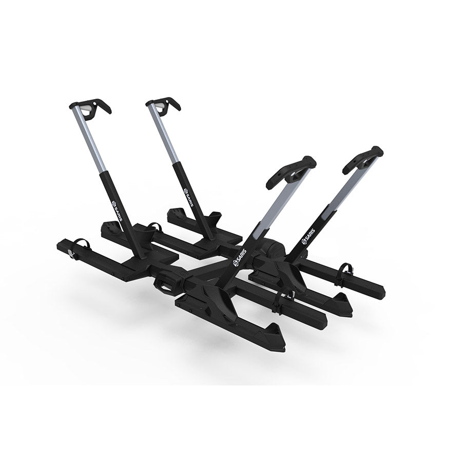 Saris, Superclamp G4 2 Bike, Hitch Mount Rack, 1-1/4'' and 2'', Bikes: 2, Weight: 60 lb