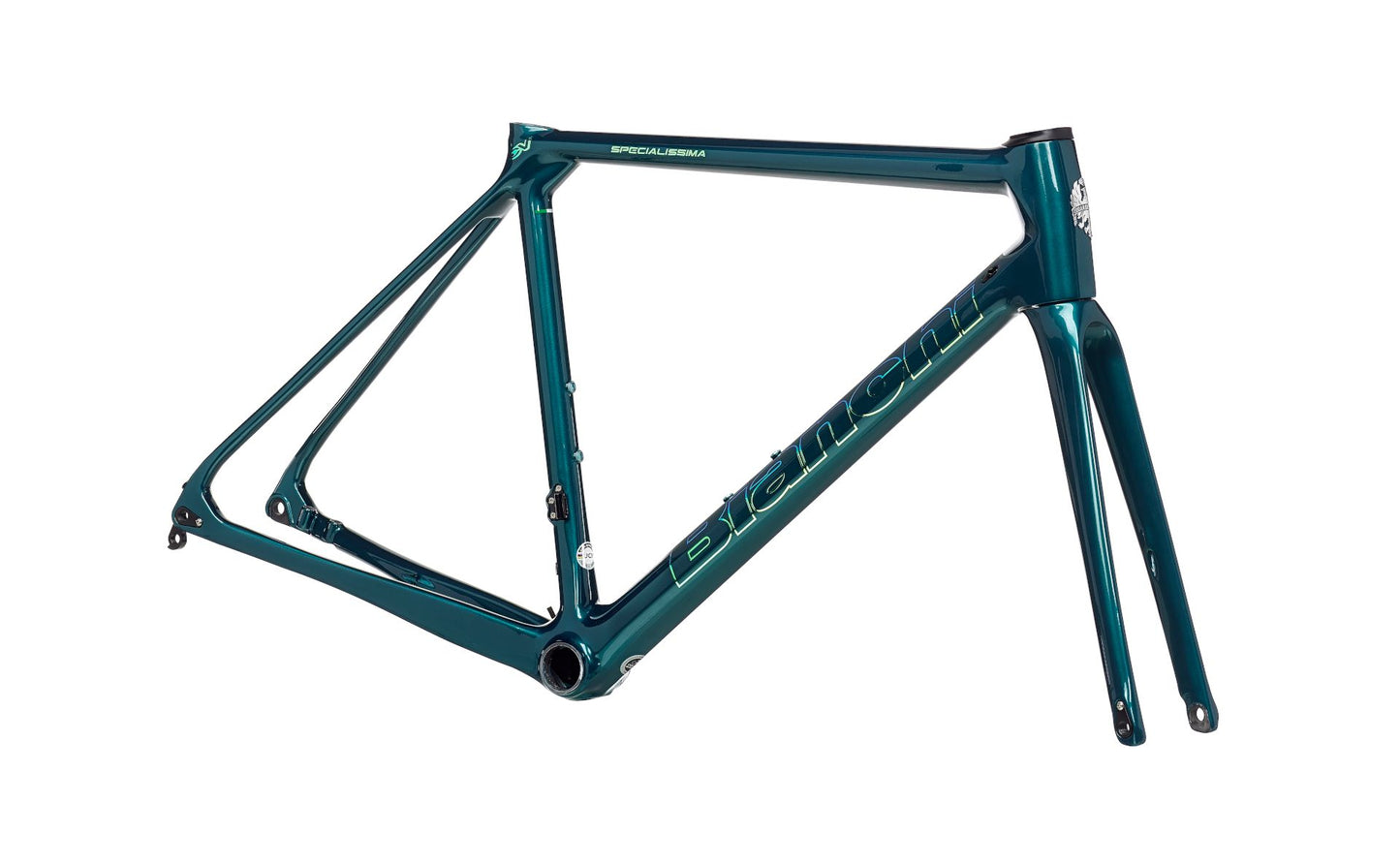 Bianchi Specialissima CV Frameset 53cm Mermaid Scale