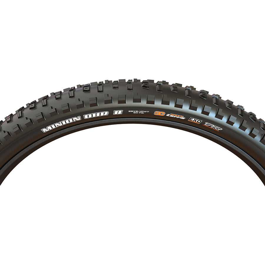 Maxxis, Minion DHR2, Mountain Tire, 27.5''x2.80, Folding, Tubeless Ready, MaxxTerra, EXO+, 60TPI, Black