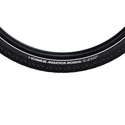 Schwalbe, Marathon Mondial, Hybrid Tire, 26''x2.00, Wire, Clincher, Endurance, RaceGuard, 67TPI, Black