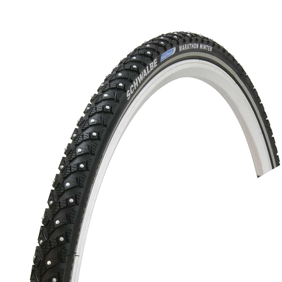 Schwalbe, Marathon Winter Plus, Tire, 26''x2.00, Wire, Clincher, Winter, SmartGuard, 67TPI, Black