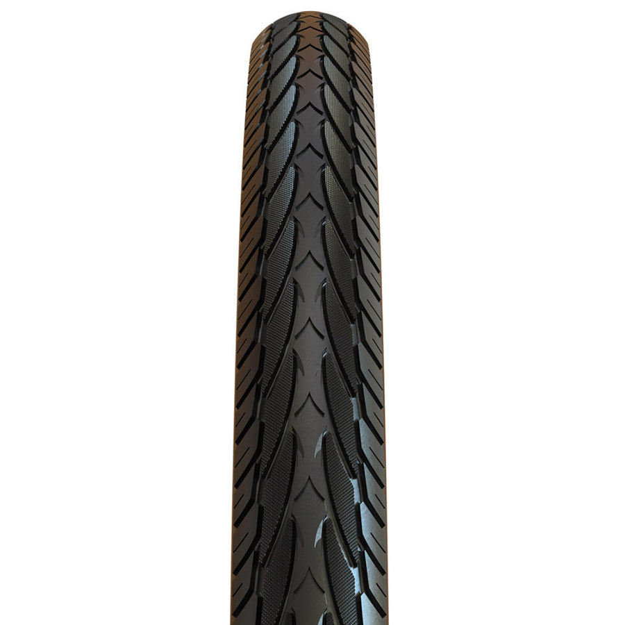 Maxxis, Overdrive Excel, Hybrid Tire, 700x47C, Wire, Clincher, Single, SilkShield, Reflective, 60TPI, Black