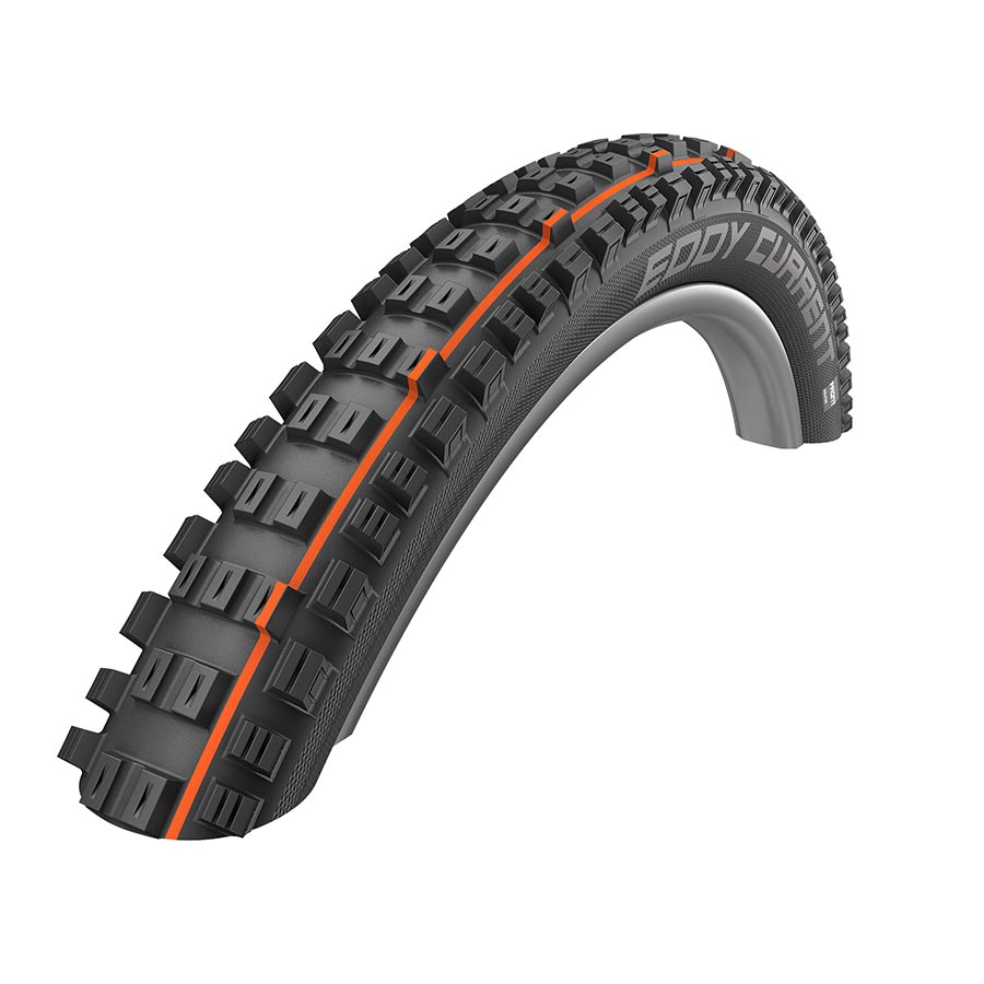 Schwalbe, Eddy Current Addix, Front, Tire, 29''x2.60, Folding, Tubeless Ready, Addix Soft, Super Trail, 67TPI, Black