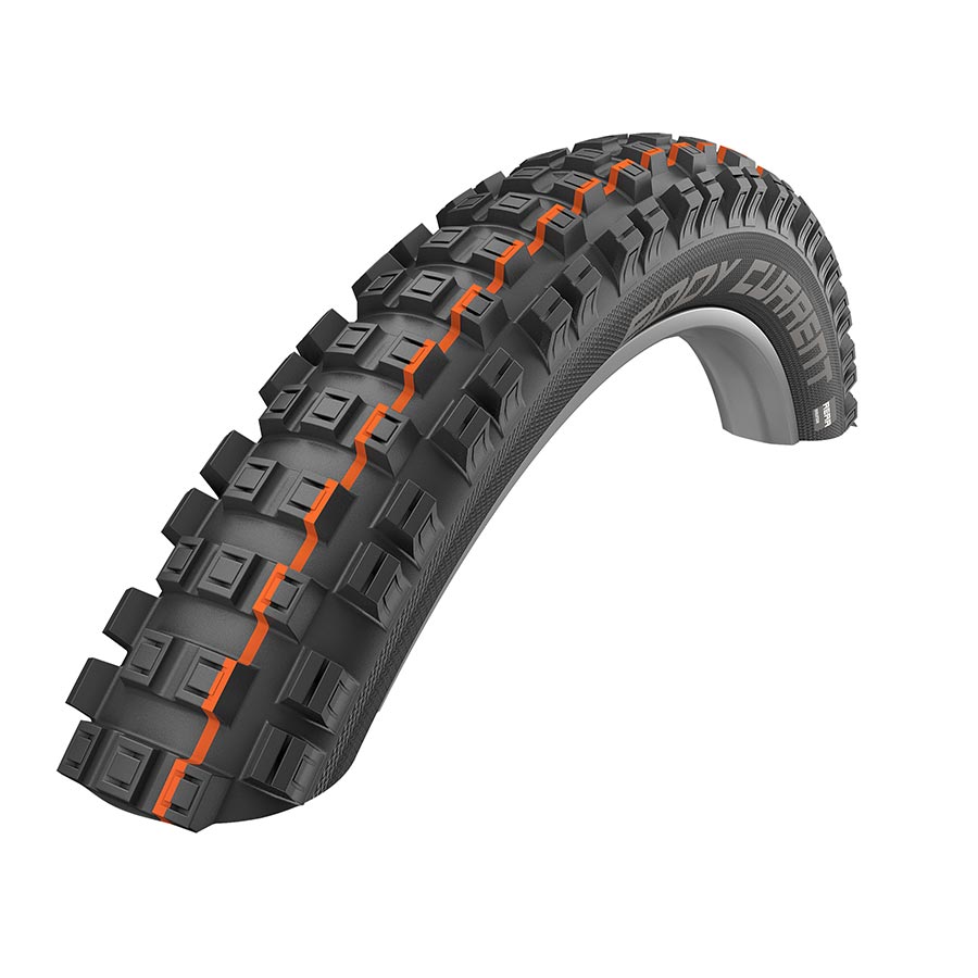 Schwalbe, Eddy Current Addix, Front, Tire, 29''x2.60, Folding, Tubeless Ready, Addix Soft, Super Trail, 67TPI, Black