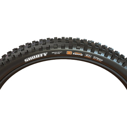 Maxxis, Shorty, Mountain Tire, 27.5''x2.40, Folding, Tubeless Ready, 3C Maxx Terra, EXO, Wide Trail, 60TPI, Black