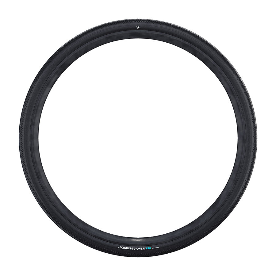 Schwalbe, G-One RS, Gravel Tire, 700x45C, Folding, Tubeless Ready, Addix Race, Pro, 67TPI, Transparent Sidewall