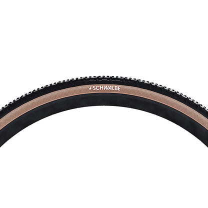 Schwalbe, G-One RX Pro, Gravel Tire, 28x1.50, Folding, Tubeless Ready, Addix Race, Pro, 67TPI, Transparent Sidewall