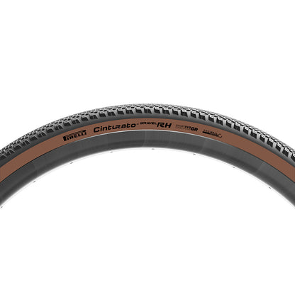 Pirelli, Cinturato Gravel RH HP-Line, Gravel Tire, 700x40C, Folding, Tubeless Ready, SmartEVO GR, ProWALL Gravel, 120TPI, Black