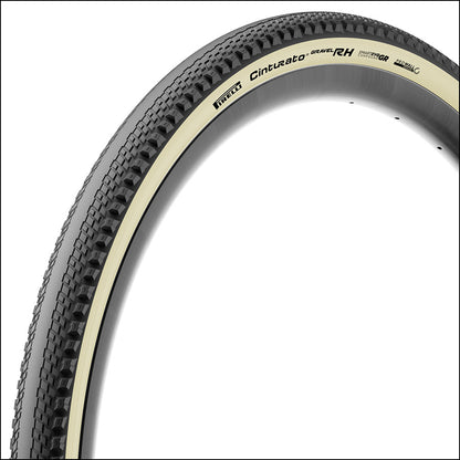Pirelli, Cinturato Gravel RH HP-Line, Gravel Tire, 700x40C, Folding, Tubeless Ready, SmartEVO GR, ProWALL Gravel, 120TPI, Black