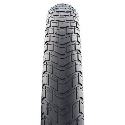 Schwalbe, Motion Big Apple, Hybrid Tire, 12''x2.00, Wire, Clincher, Black'n'Roll, RaceGuard, Reflex, 67TPI, Black