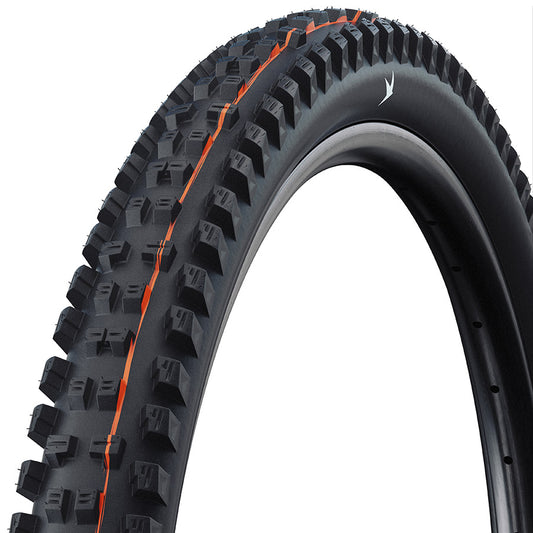 Schwalbe, Tacky Chan Gravity, Mountain Tire, 27.5x2.40, Folding, Clincher, Soft, Diagonal, 2x50TPI, Black