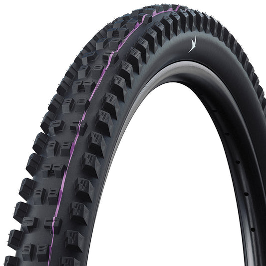 Schwalbe, Tacky Chan Trail Pro, Mountain Tire, 29x2.40, Folding, Clincher, Ultra Soft, Trail Pro - Diagonal, 67TPI, Black