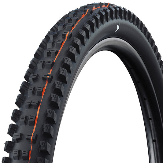 Schwalbe, Tacky Chan Trail, Mountain Tire, 27.5x2.40, Folding, Clincher, Soft, Diagonal, 67TPI, Black