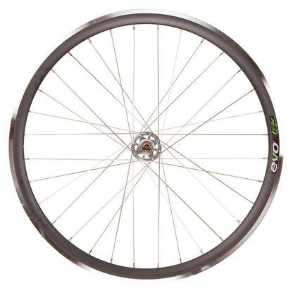 Wheel Shop, Evo Tour 19 Black/ Formula FM-21-QR, Wheel, Front, 700C / 622, Holes: 36, QR, 100mm, Rim