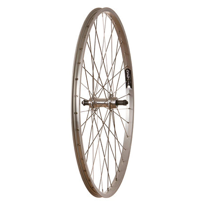 Wheel Shop, Evo Tour 20 Silver/ Formula FM-21, Wheel, Front, 26'' / 559, Holes: 36, Bolt-on, 100mm, Rim