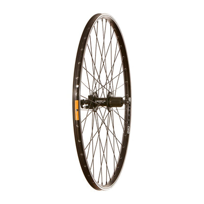 Wheel Shop, WTB DX18 / Shimano HB-M475, Wheel, Front, 700C / 622, Holes: 36, QR, 100mm, Rim and Disc IS 6-bolt