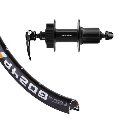 Wheel Shop, Alex GD24P / Shimano HB-QB400, Wheel, Front, 700C / 622, Holes: 32, QR, 100mm, Disc IS 6-bolt