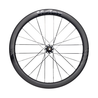 Vision, METRON RS 45 DISC, Wheel, Front and Rear, 700C / 622, Holes: F: 21, R: 24, F: TA 12mm, R: X 12mm, F: 100, R: 142, Disc Center Lock, Shimano Road 11/12, Set