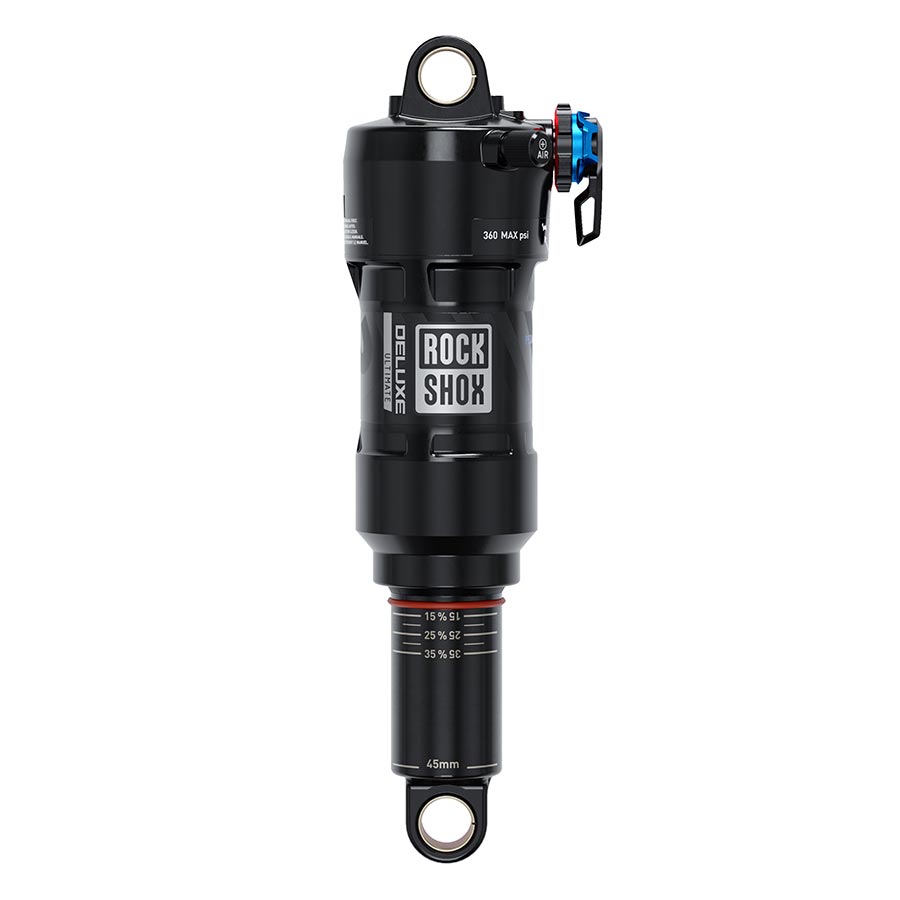 RockShox, Deluxe Ultimate RCT, Rear shock, 230x57.5, Shaft Eyelet: Standard, Body Eyelet: Standard, Linear, 0 Neg/1 Pos Token, Linear Reb/Low Comp, 380lb Lockout Force