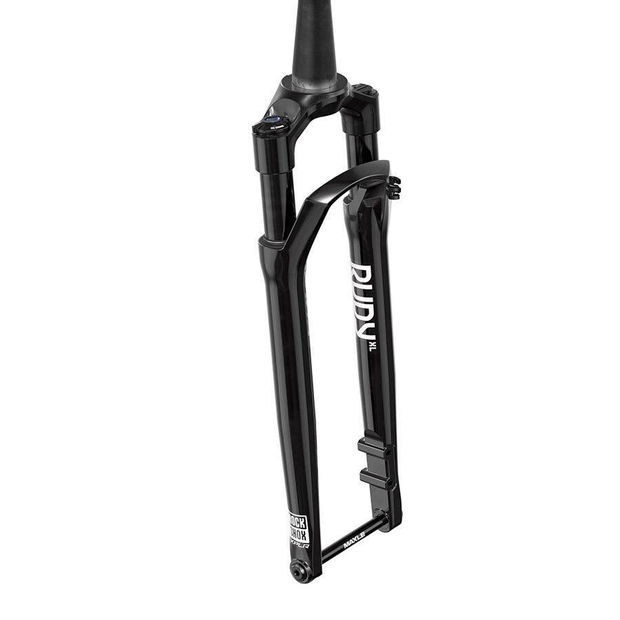 RockShox, Rudy XL Ultimate A1, Suspension Fork, 700C, Solo Air, 60mm, 1-1/8''-1.5'', 12x100mm TA, Rake: 45mm, Black