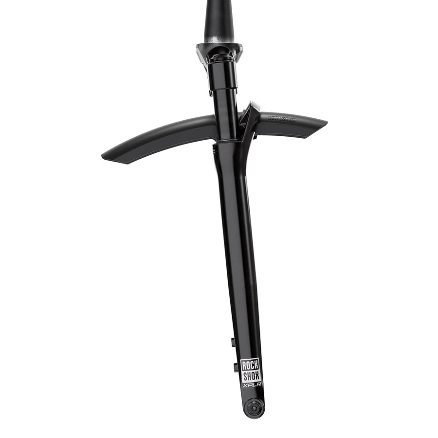 RockShox, Rudy XL Ultimate A1, Suspension Fork, 700C, Solo Air, 60mm, 1-1/8''-1.5'', 12x100mm TA, Rake: 45mm, Black