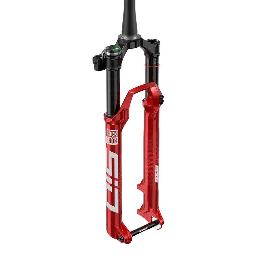 RockShox, SID Flight Attendant D2, Suspension Fork, 29'', DebonAir, 120mm, 1-1/8''-1.5'', 15x110mm TA, Rake: 44mm, Black, Remote: Sold Separately