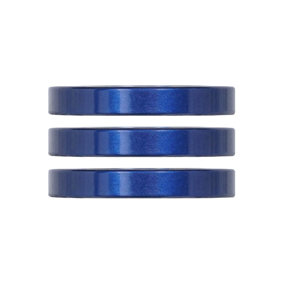Industry Nine, iRiX, Headset Spacer, 1-1/8'', Height: 5mm, Aluminum, Turquoise, 3pcs