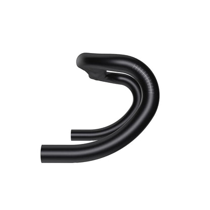 Zipp, Service Course SL-80 Ergo, Drop Handlebar, Diameter: 31.8mm, 380mm, Drop: 125mm, Reach: 80mm, Black