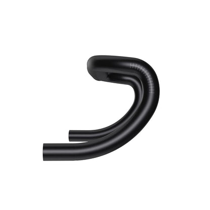 Zipp, Service Course SL-80, Drop Handlebar, Diameter: 31.8mm, 360mm, Drop: 125mm, Reach: 80mm, Black