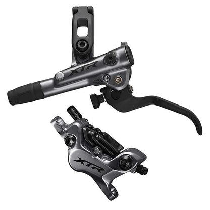 Shimano, XTR  BL/BR-M9120, MTB Hydraulic Disc Brake, Front, Post mount, Disc: Not included, 385g, Black, Kit
