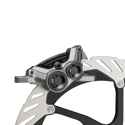 Shimano, XTR BR-M9220, MTB Hydraulic Disc Brake, Front or Rear, Post mount, Disc: Not included, 294g, Black