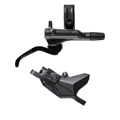 Shimano, Deore BL-M6200 / BR-6200, MTB Hydraulic Disc Brake, Front, Post mount, Disc: 200 or 220mm (not included), Black, EM62001JLFPMA100