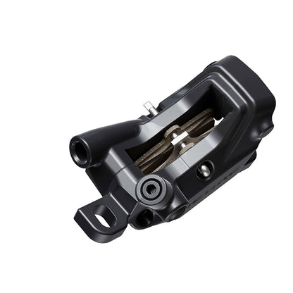 Shimano, BR-M6200, MTB Hydraulic Disc Brake, Front or Rear, Post mount, Disc: 200 or 220mm (not included), Black, EBRM6200MPMX