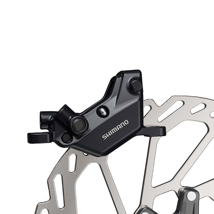 Shimano, BR-MT600, MTB Hydraulic Disc Brake, Front or Rear, Post mount, Disc: 200 or 220mm (not included), Black, EBRMT600MPRX