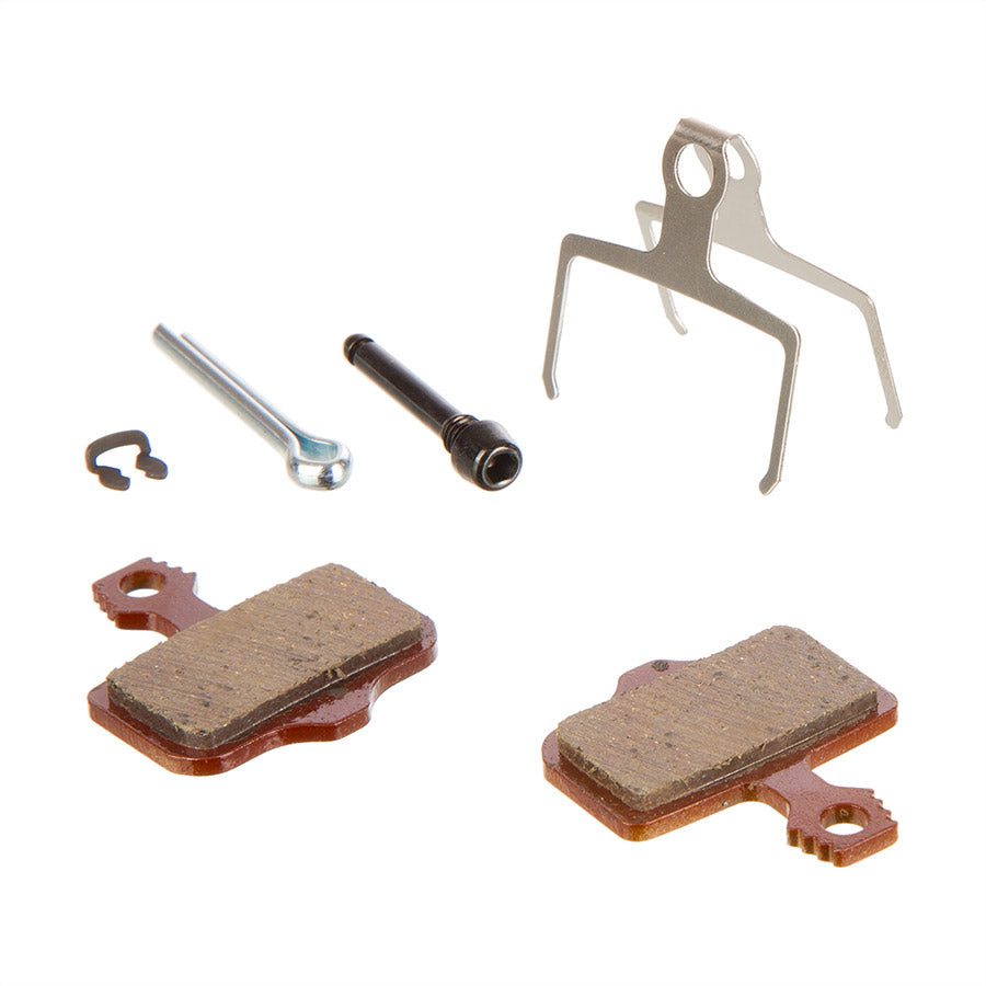SRAM, 00.5315.035.020, Disc Brake Pads, Shape: SRAM Level/2 Piece Road, Organic Quiet, Aluminium, Small, Pair