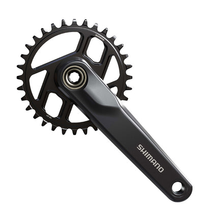 Shimano, FC-MT620-1, Crankset, Speed: 12, Spindle: 24mm, BCD: Direct Mount Shimano, 30, Hollowtech II, 165mm, Black, Boost, EFCMT620AXA0