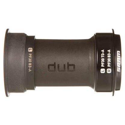 SRAM, DUB PF30 Road 83mm, Press Fit BB, PF30, Spindle: 28.99mm, Width: 83mm, Diameter: 46mm