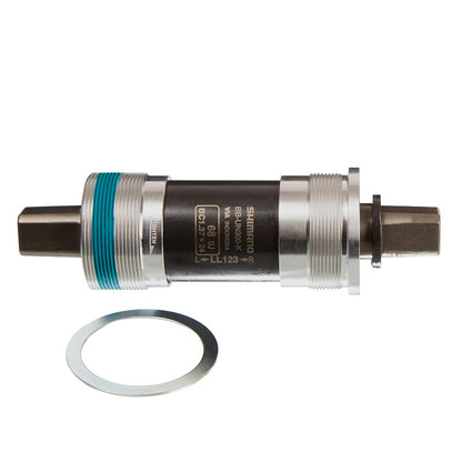 Shimano, BB-UN300 D-H, Square Taper BB, British, 68mm, : 115mm, Silver