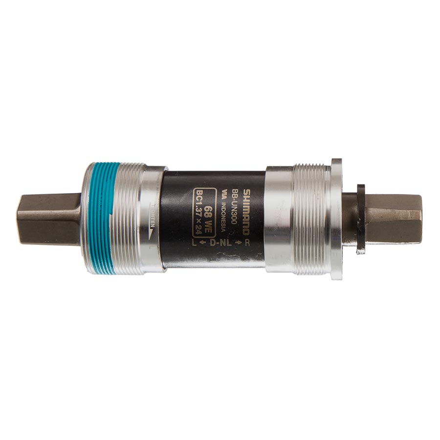 Shimano, BB-UN300 D-H, Square Taper BB, British, 68mm, : 115mm, Silver