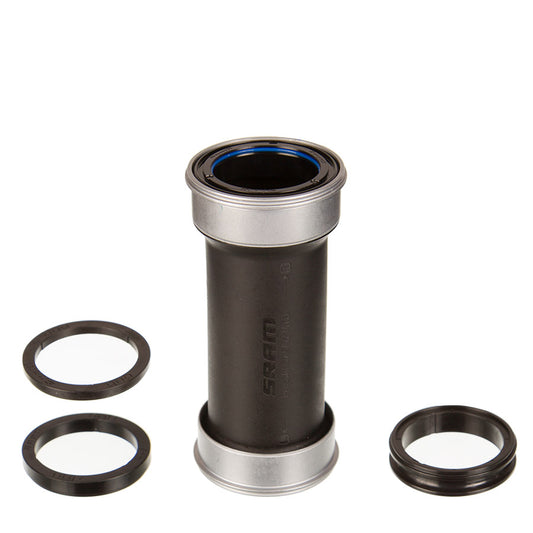 SRAM, DUB PF92 89/92mm (55mm Chainline), Press Fit BB, BB92, Spindle: 28.99mm, Width: 92mm, Diameter: 41mm