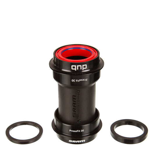 SRAM, DUB PF30 68/73 Ceramic, Press Fit BB, PF30, Spindle: 28.99mm, Width: 68/73mm, Diameter: 46mm