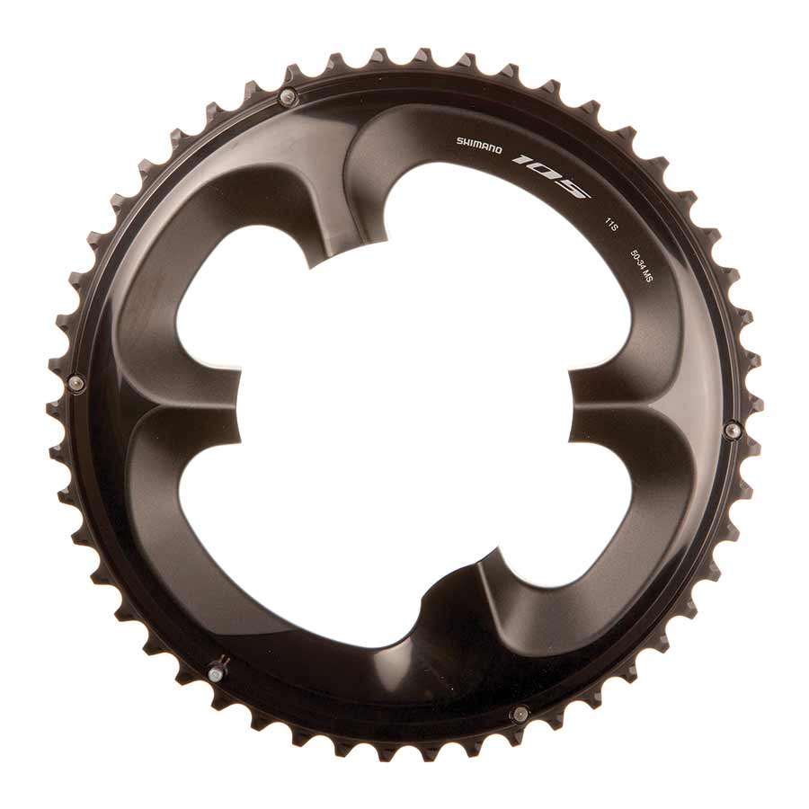 Shimano, 105 FC-R7000, Chainring, Teeth: 34, Speed: 11, BCD: 110, Bolts: 4, Inner, Aluminum, Black, Y1WV34000