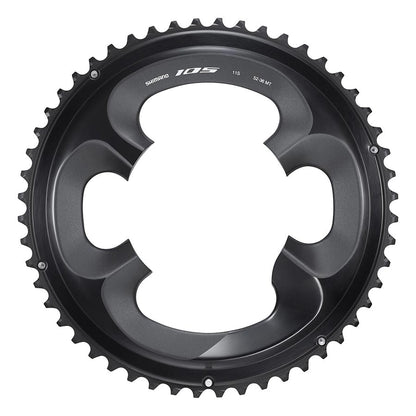Shimano, 105 FC-R7000, Chainring, Teeth: 34, Speed: 11, BCD: 110, Bolts: 4, Inner, Aluminum, Black, Y1WV34000