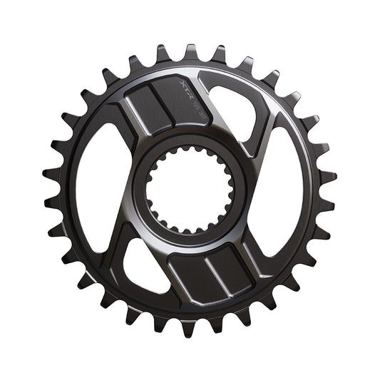 Shimano, XTR SM-CRM96, Chainring, Teeth: 30, Speed: 12, Front, Aluminum, Black, ISMCRM96AA0