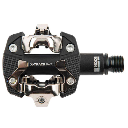 Look, X-Track Race, MTB Clipless Pedals, Composite body, Cr-Mo axle, 9/16'', Black