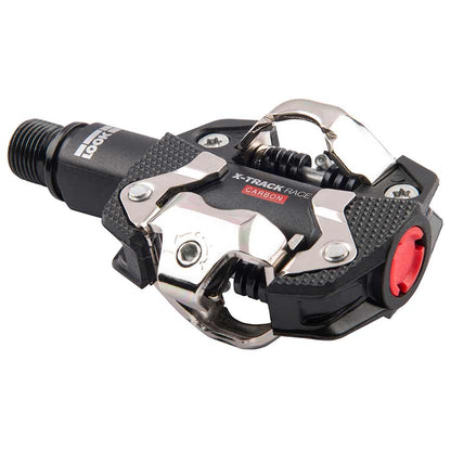 Look, X-Track Race Carbon, MTB Clipless Pedals, Carbon body, Cr-Mo axle, 9/16'', Black
