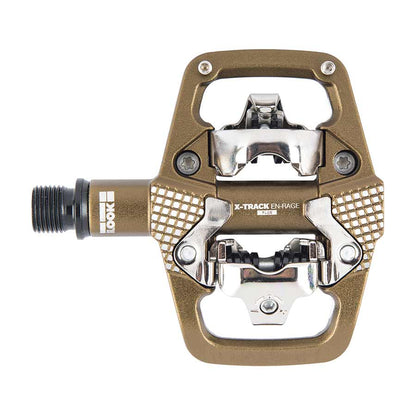 Look, X-Track En-Rage +, MTB Clipless Pedals, Aluminum body, Cr-Mo axle, 9/16'', Black