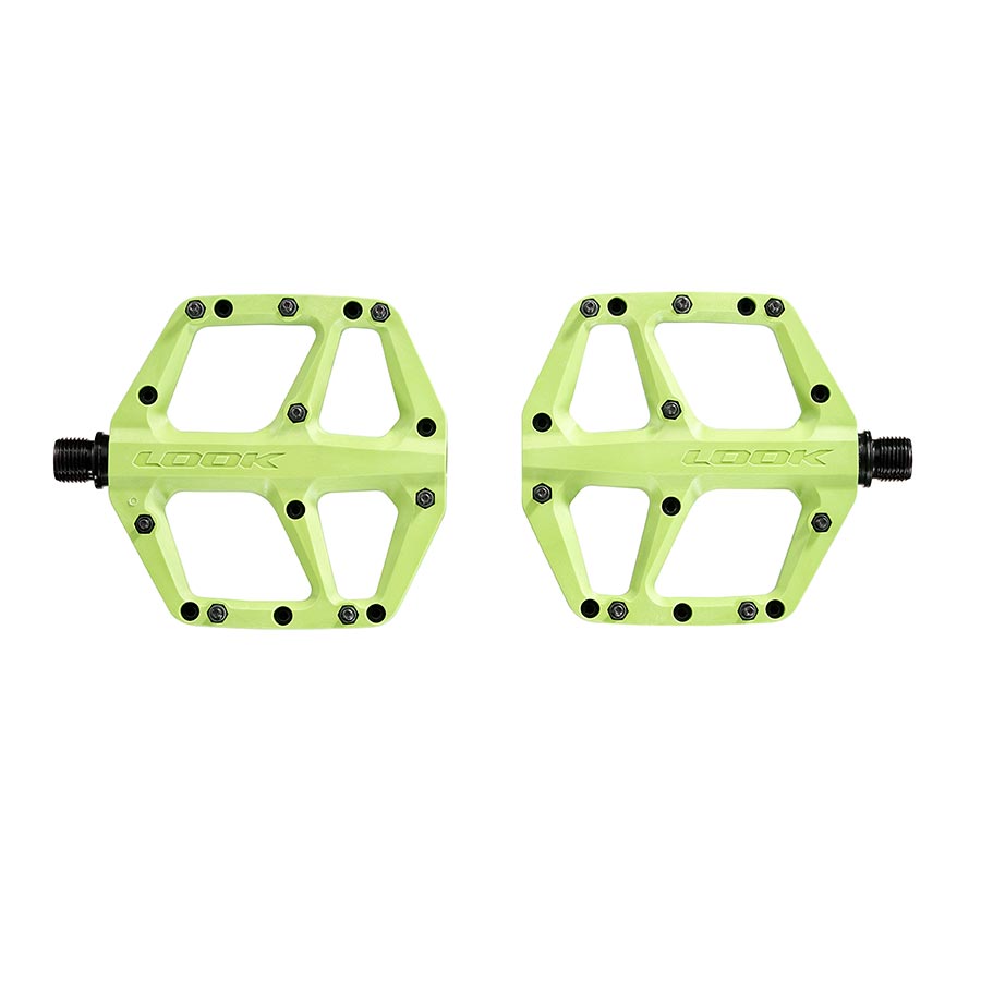 Look, Trail Fusion, Platform Pedals, Body: Composite, 9/16'', Black, Pair