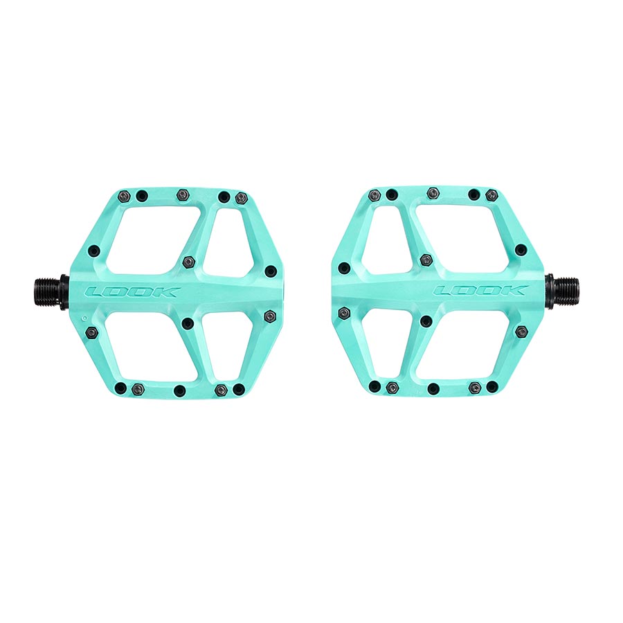 Look, Trail Fusion, Platform Pedals, Body: Composite, 9/16'', Black, Pair
